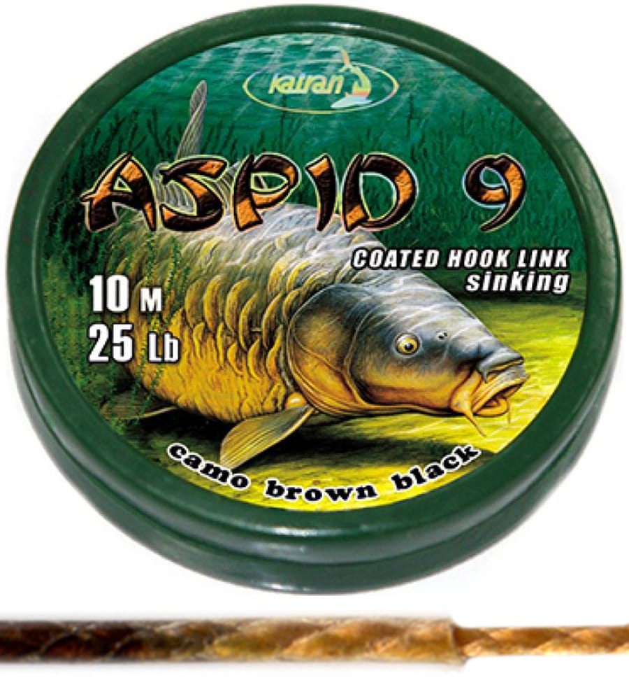 Katran Coated braided hook links ASPID 9