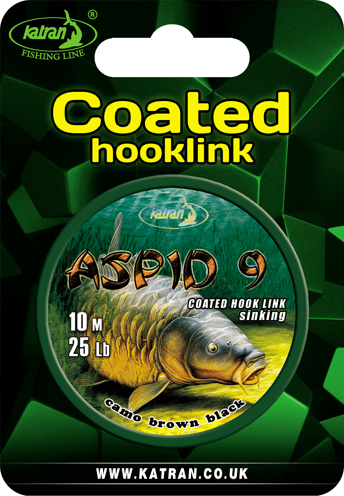Katran Coated braided hook links ASPID 9
