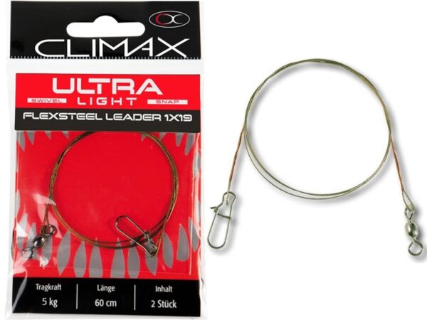 Climax Ultra Light 1x19 tērauda līderis