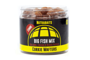 Nutrabaits Big Fish Mix – (Salmon, Caviar & Black Pepper) CORKIE WAFTER HOOKBAIT RANGE