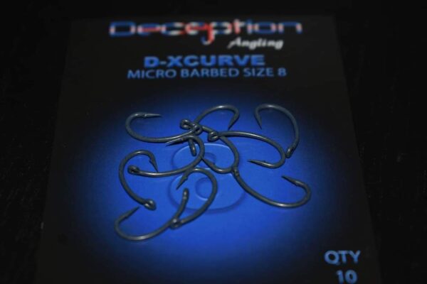 Deception Angling D-XCURVE Micro Barbed Hook