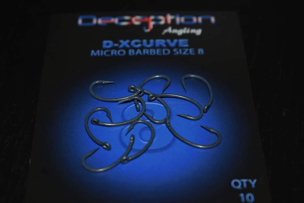 Deception Angling D-XCURVE Micro Barbed Hook