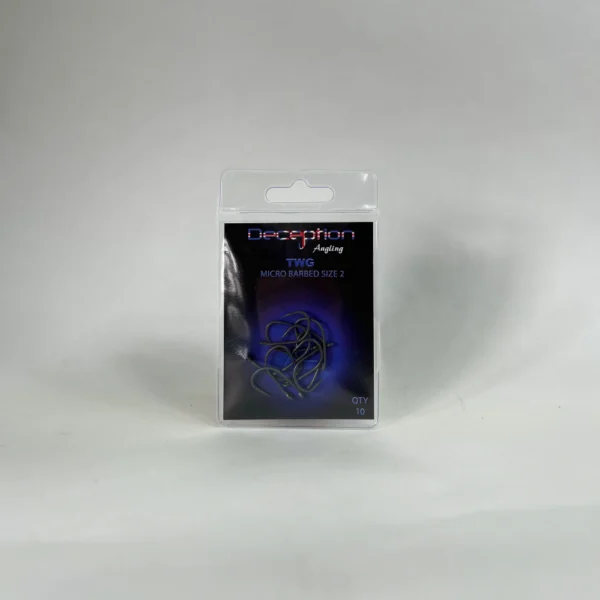 Deception Angling TWG (WIDEGAPE WITH INTURNED EYE) Micro Barbed Hook