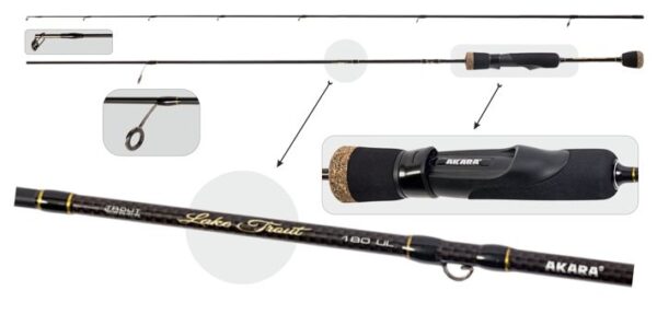 Makšķerkāts AKARA «LAKE TROUT»