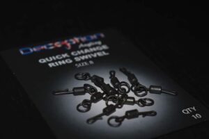 Deception Angling Quick Change Ring Swivels