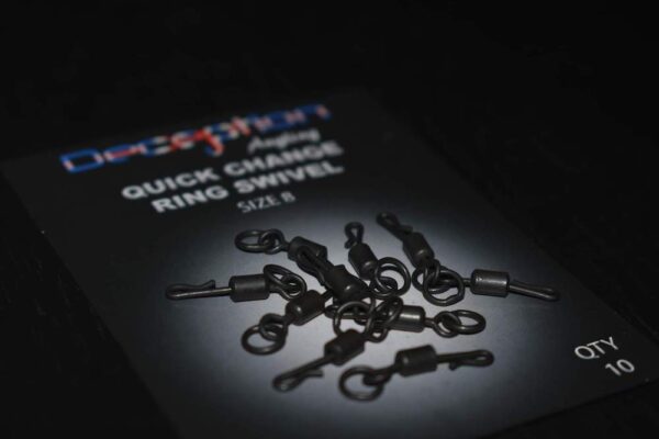 Deception Angling Quick Change Ring Swivels