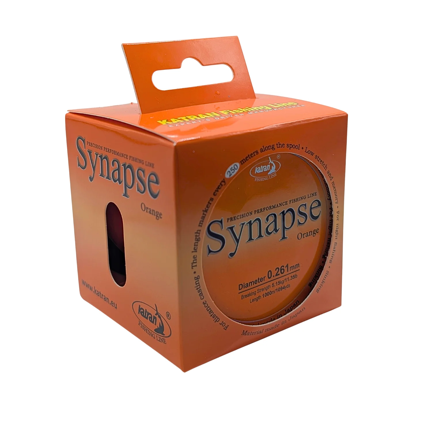Katran Fishing Line Synapse Tangerine - Image 3