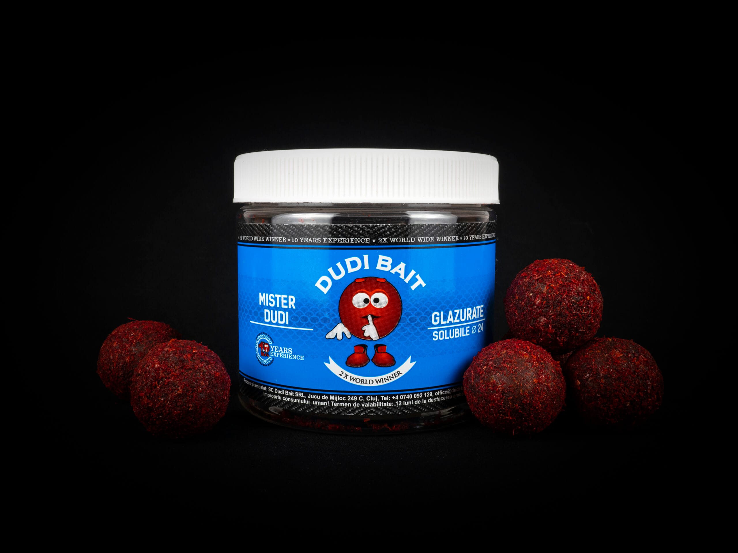 Hook bait "Mister Dudi" Glazētas
