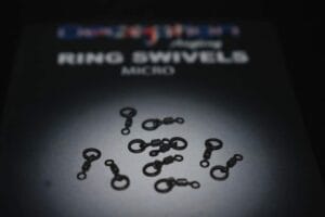 Ring-Swivels-size-Micro Deception Angling Mikro grozuļi ar gredzenu